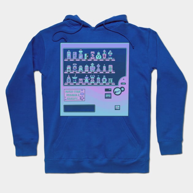 Vending Dreams Hoodie by BlocksDrawing